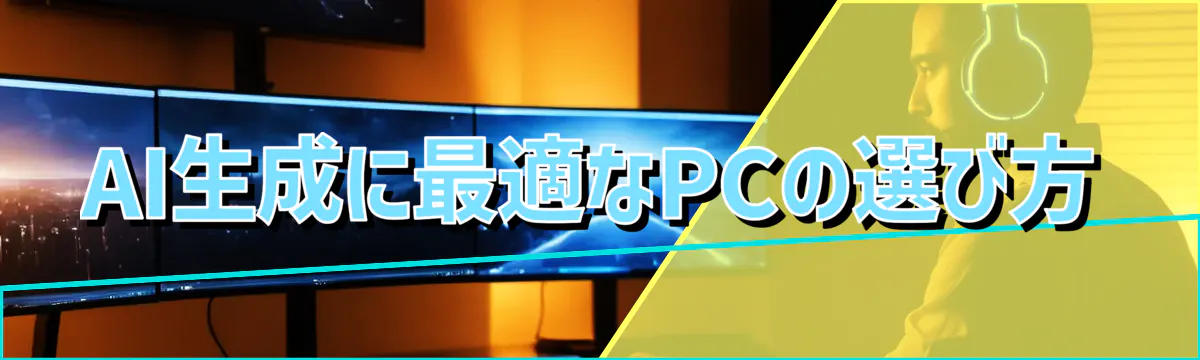 AI生成に最適なPCの選び方