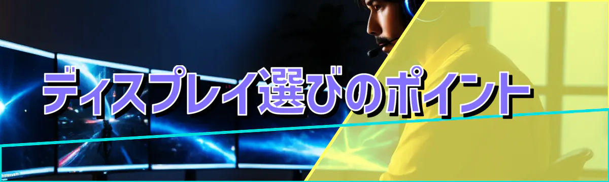 ディスプレイ選びのポイント