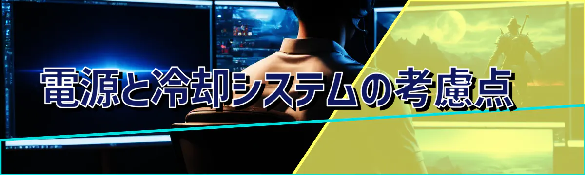 電源と冷却システムの考慮点