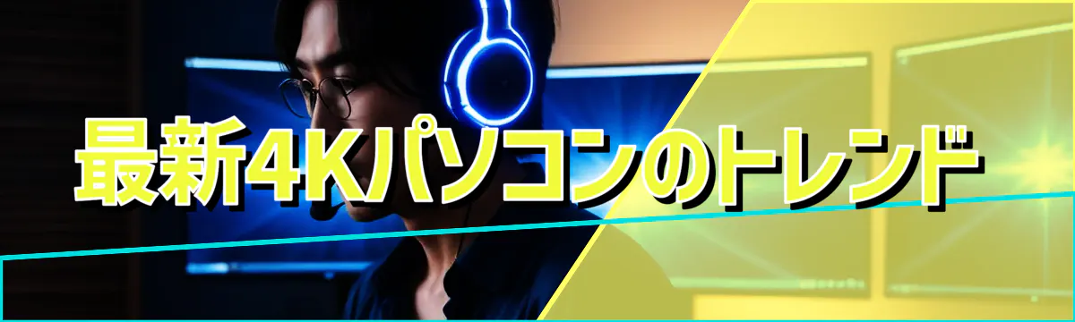 最新4Kパソコンのトレンド