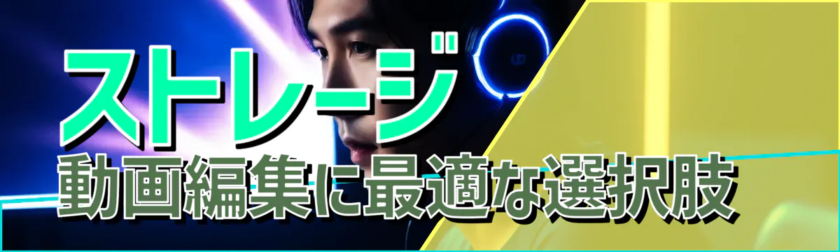 ストレージ 動画編集に最適な選択肢
