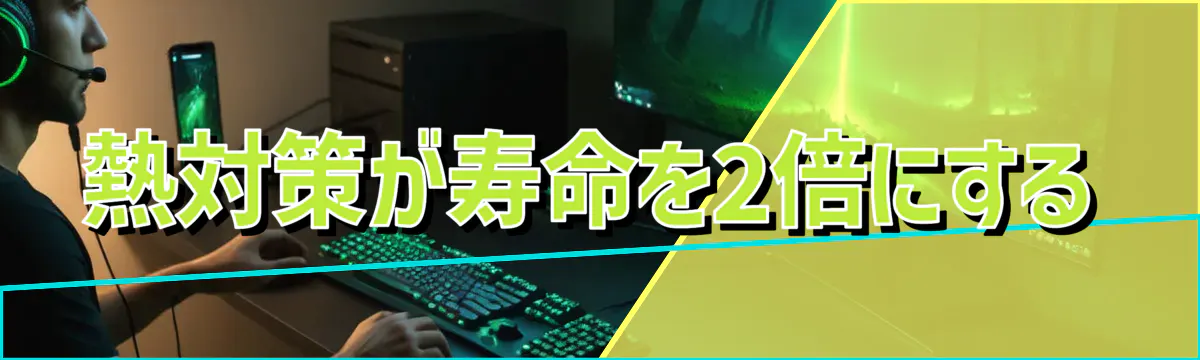 熱対策が寿命を2倍にする