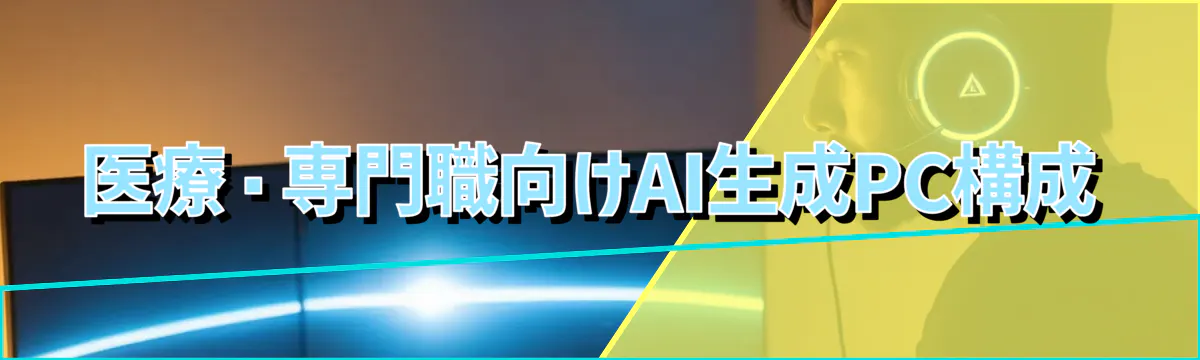 医療・専門職向けAI生成PC構成