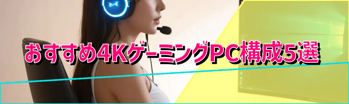 おすすめ4KゲーミングPC構成5選