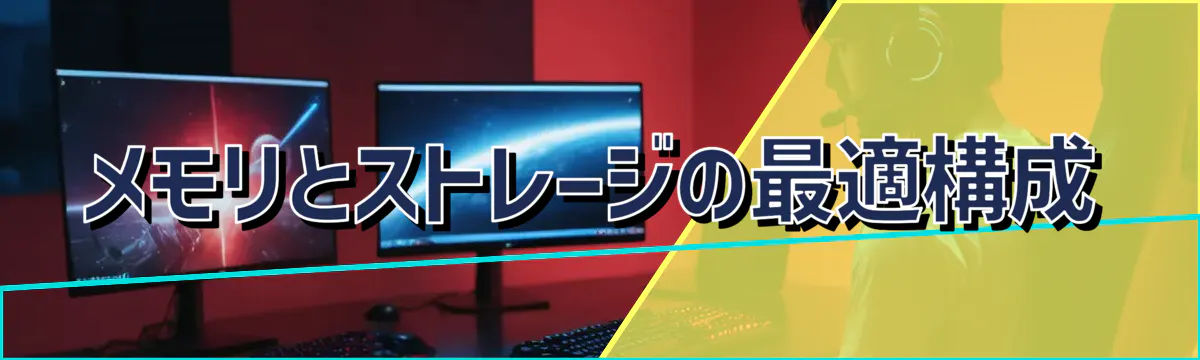 メモリとストレージの最適構成