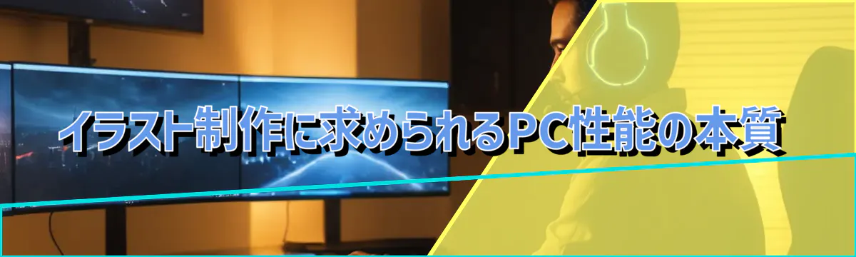 イラスト制作に求められるPC性能の本質