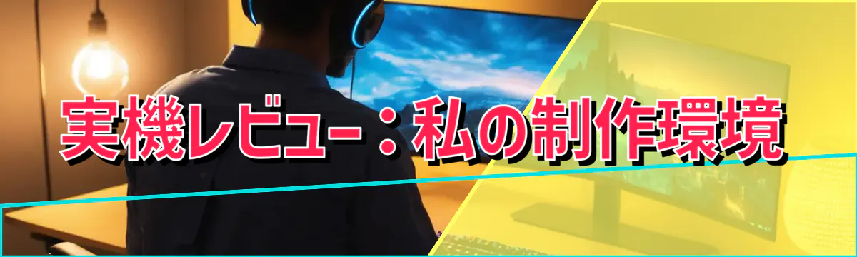 実機レビュー：私の制作環境